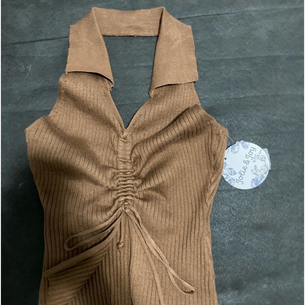 Knit Halter Top